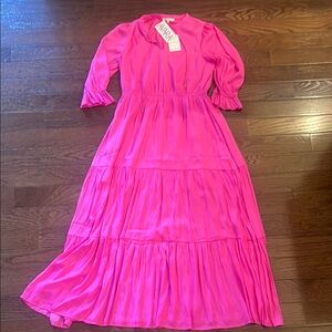 Skies are Blue from AVARA NWT hot pink dress
